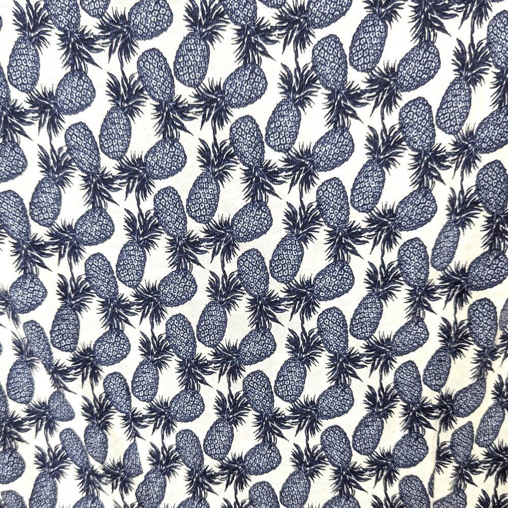 Boden | Navy Pineapple Print Shift Dress Size 6 - Picture 5 of 8